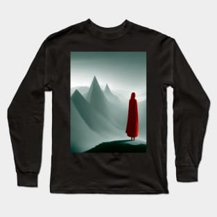 Red Girl on top Long Sleeve T-Shirt